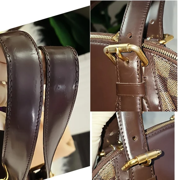 🔥😍Beautiful Condition 🔥 😍 Authentic Louis Vuitton Verona Damier Ebene - Picture 9 of 14